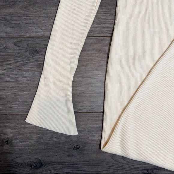 This COOSH brand long-sleeve, v-neck ribbed sweater dress - Picture 4 of 5